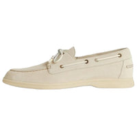 Loro Piana Sea Sail Walk Boat Shoes Men's Beige
