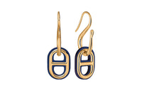 HERMES Earrings Women's Gold