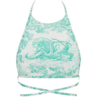 DIOR All Over Patterned Sleeveless Swimsuit