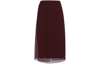 PRADA Semi sheer Midi Pencil Skirt
