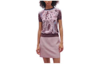 HERMES Crop Tops Women's Pink
