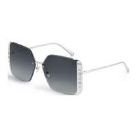 LOUIS VUITTON Z2009U Lv Moon Metal Square Sunglasses