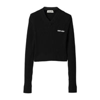 MIU MIU SS24 Sweater Women's Black