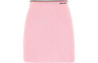 MIU MIU FW22 Casual Short Skirts Women's Pink