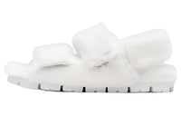 PRADA One Strap Sandals Women's White