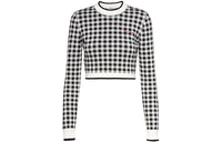 MIU MIU Crop Tops Women's Black