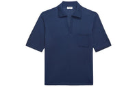 SAINT LAURENT Polo Shirts Men Blue