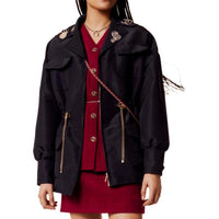 CHANEL Jackets Coats Women's Blue