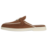 Loro Piana Summer Charms Walk Wrap-toe Slippers Women's Brown