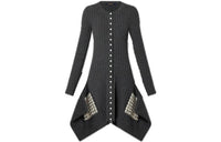 LOUIS VUITTON Long-Sleeved Dresses Women's Gray