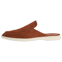 Loro Piana Wrap-toe Slippers Men's Little Bull Brown