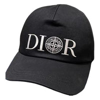 DIOR Cotton Baseball Caps Men's Black