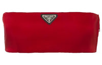 PRADA Strapless Tops Women's Red
