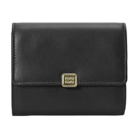 MIU MIU Leather Wallet Women's Black