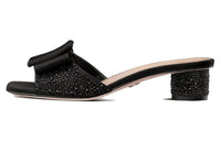 DIOR Idylle Slide Slippers Women's Black