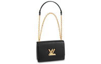 LOUIS VUITTON Twist Mm Epi Grained Leather Black