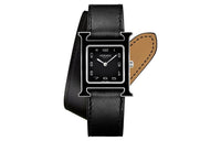 HERMES Nantucket Wrist Watch Quartz Movement 26mm Black Dial Women's Watch