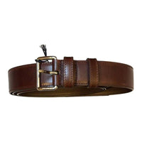 PRADA Calfskin Leather Belts Men's Brown