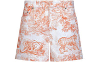 DIOR Denim Shorts Women's Orange