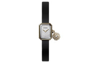 CHANEL CHANEL PREMIERE Collection Wrist Watch Quartz Movement Rubber Strap White Dial Women's
