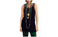 CHANEL SS23 Sleeveless Dress Women's Black