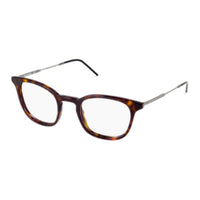 DIOR Square Eyeglass Frames Men's Brown