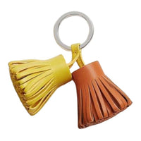 HERMES Lambskin Keychains Women's Multicolor
