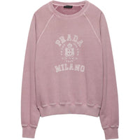 PRADA Logo Printed Crewneck Sweatshirt