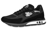 LOUIS VUITTON Run Away Low-Top Casual Shoes Men's Black