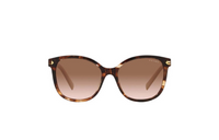 PRADA Irregular Shape Sunglasses Women's Tortoiseshell