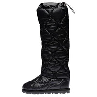 MIU MIU Knee-high Boots Women's Black