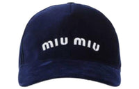 MIU MIU Baseball Caps Women's Blue