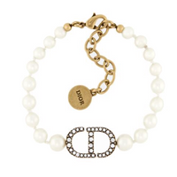 DIOR Logo Embroidered Bracelet Set