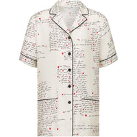 DIOR Dioramour Short Sleeved Shirt Shirt Women's White
