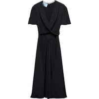 PRADA FW24 Short-Sleeved Dresses Women's Black