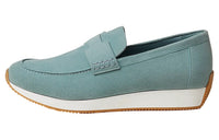 HERMES Ground Men's Casual Shoes Men's Light Blue