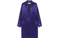 SAINT LAURENT Single Breasted Long Sleeved Coat