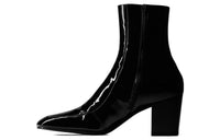 SAINT LAURENT Beau Ankle Boots 7.5cm Men's Black