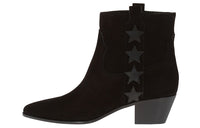 SAINT LAURENT Wyatt Ankle Boots Women's Black