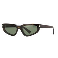SAINT LAURENT Acetate Cat Eye Sunglasses Women's Tortoiseshell