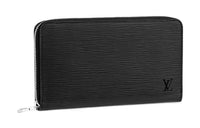LOUIS VUITTON Zippy Epi Leather Wallet Regular Men's Black