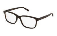 SAINT LAURENT Acetate Rectangular Eyeglass Frames Men's Tortoiseshell