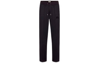 DIOR Quarterly New Products Knitted Sweatpants Men Navy