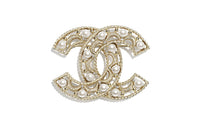 CHANEL Brooches Women's White