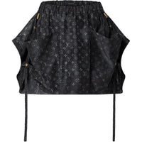LOUIS VUITTON Casual Short Skirts Women's Black