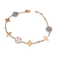 LOUIS VUITTON 18K White Gold Bracelets Women's Gold