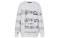LOUIS VUITTON New Quarterly Products Of LV Sweaters Men White