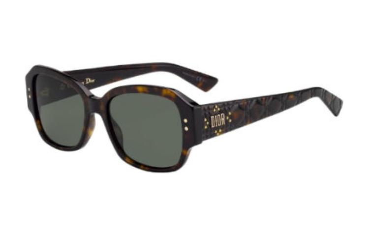 DIOR - Irregular Shape Sunglasses Women's Tortoiseshell