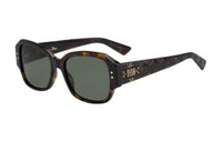 DIOR - Irregular Shape Sunglasses Women's Tortoiseshell