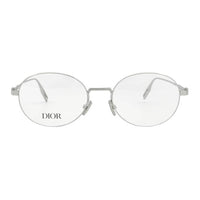 DIOR Metal Round Eyeglass Frames Men's Silver